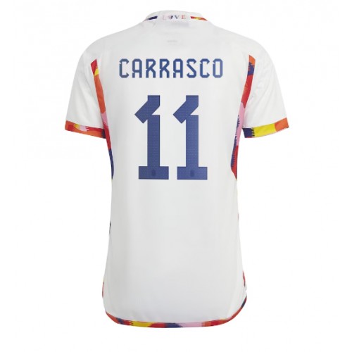 Belgien Yannick Carrasco #11 Replika Udebanetrøje VM 2022 Kortærmet
